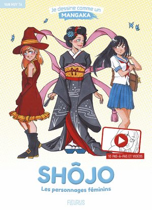 Shojo : les personnages féminins Ouvrage sur le manga