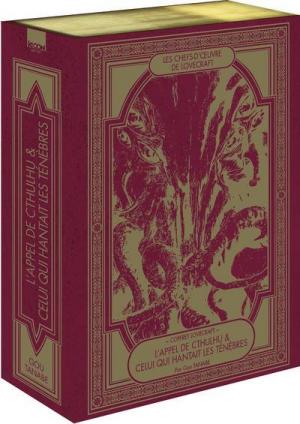 Les chefs d'oeuvre de Lovecraft - Coffret l'appel de Cthulhu + Celui qui hantait les ténèbres Manga